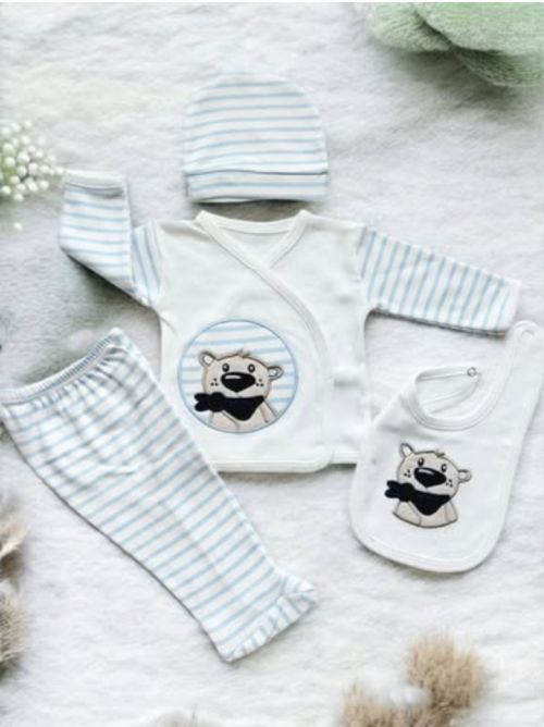 Fularl Ay 5'li Hastane k - Mavi