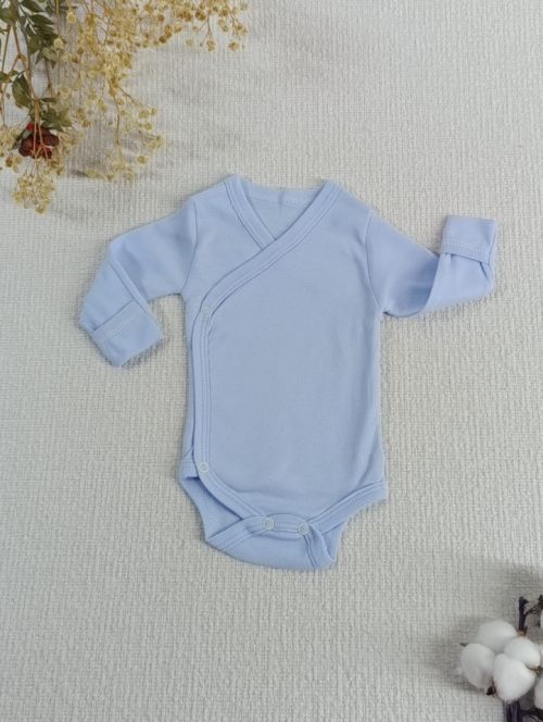 Kendinden Eldivenli Kundak Body Mavi