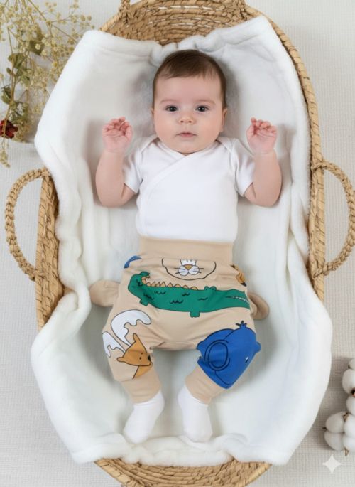 Kulakl Timsah Tek Alt  Krem