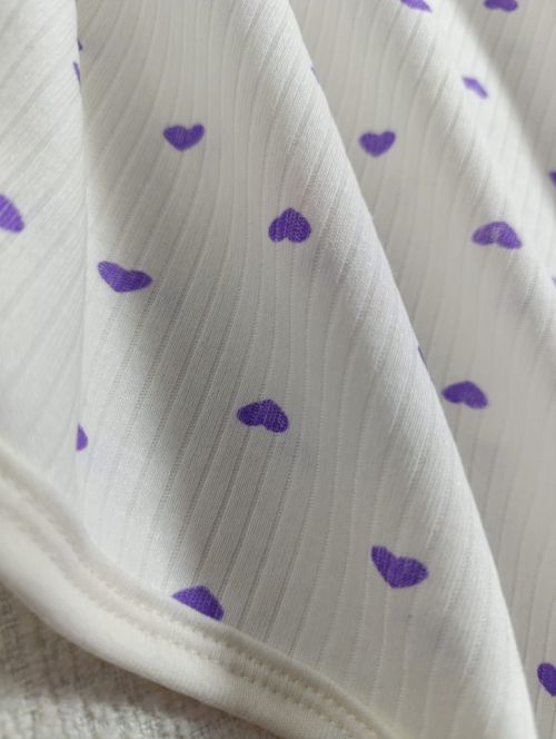 Kalpli Penye Battaniye Mor