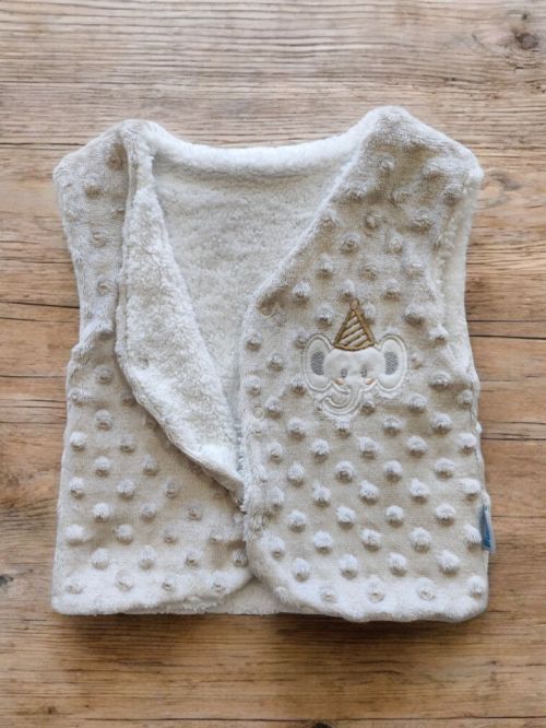 Nohut Desen Tyl Yelek Ta Rengi