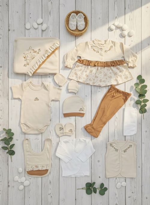 Tavan ve tr iek Nakl 10 lu Hastane k Kahve-Krem