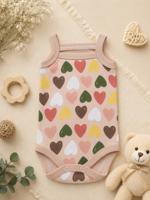 Renkli Kalpler Atlet Body