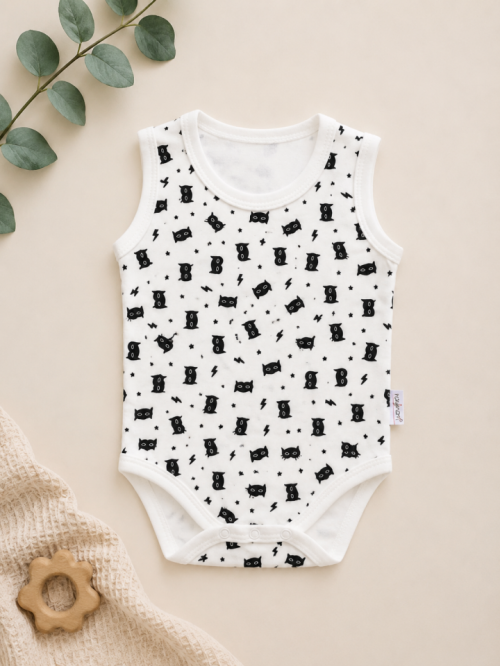 Kedi Maskeli Atlet Body